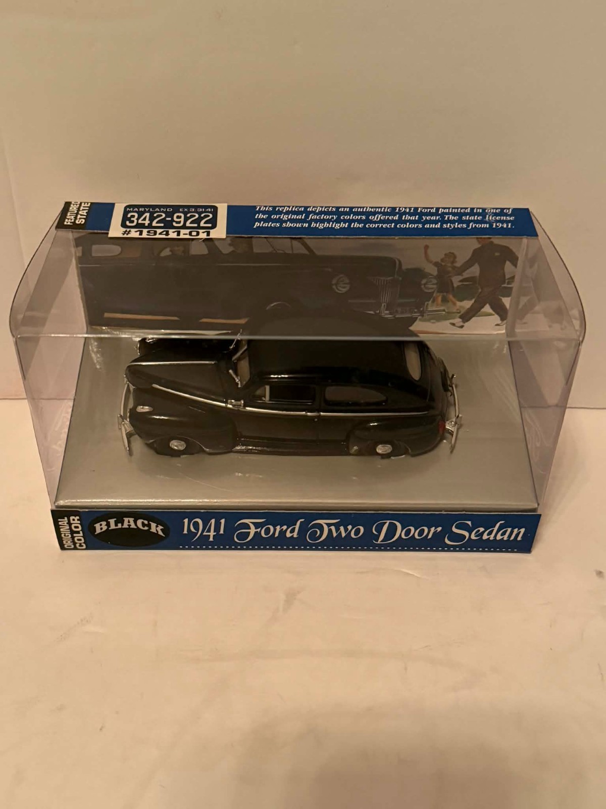 1941 Ford Two Door Sedan Fleer 1:43 Die-Cast in Box – PICK YOUR COLOR!!! NIB
