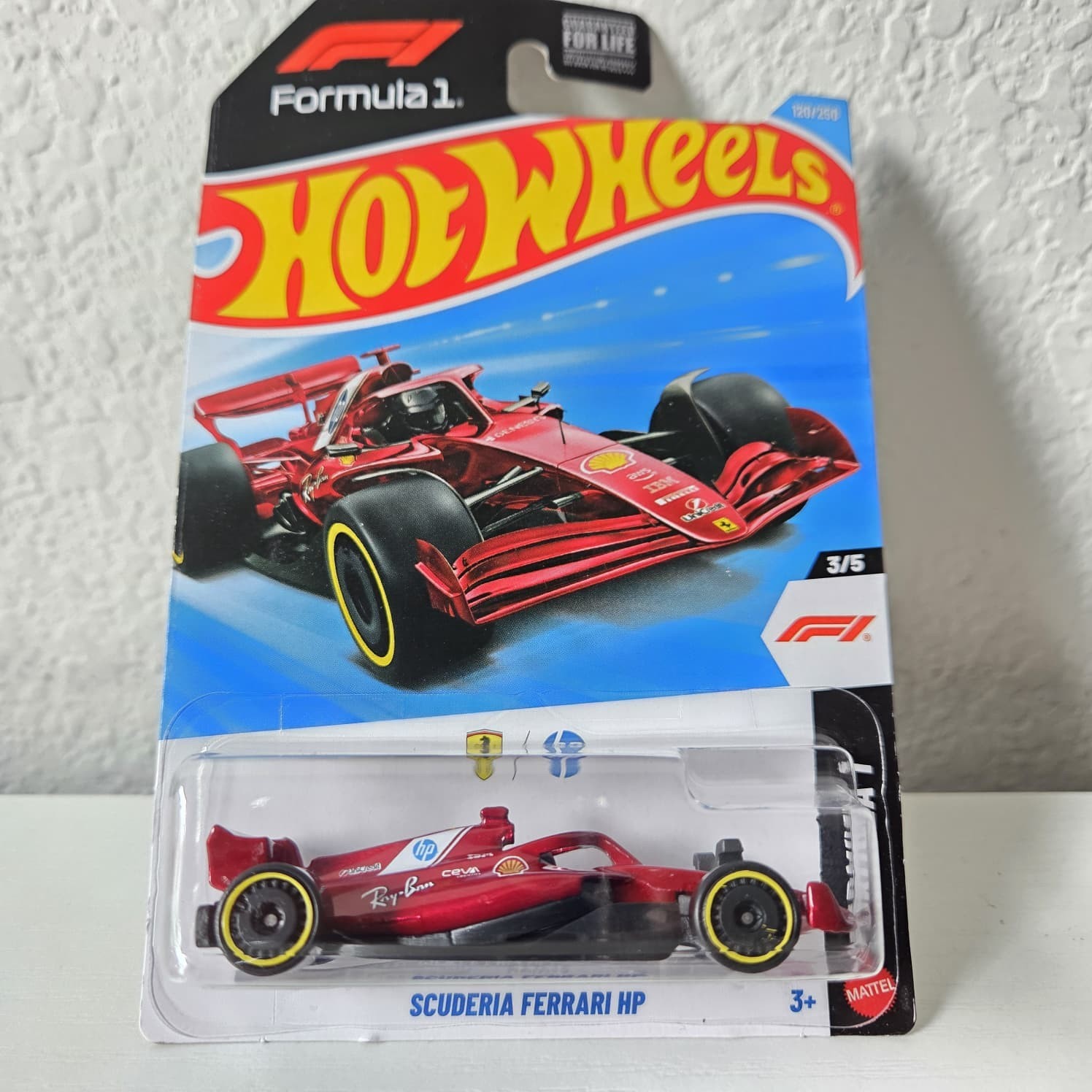 2026 Hot Wheels Mainline Formula 1 Scuderia Ferrari HP G Case set of 2