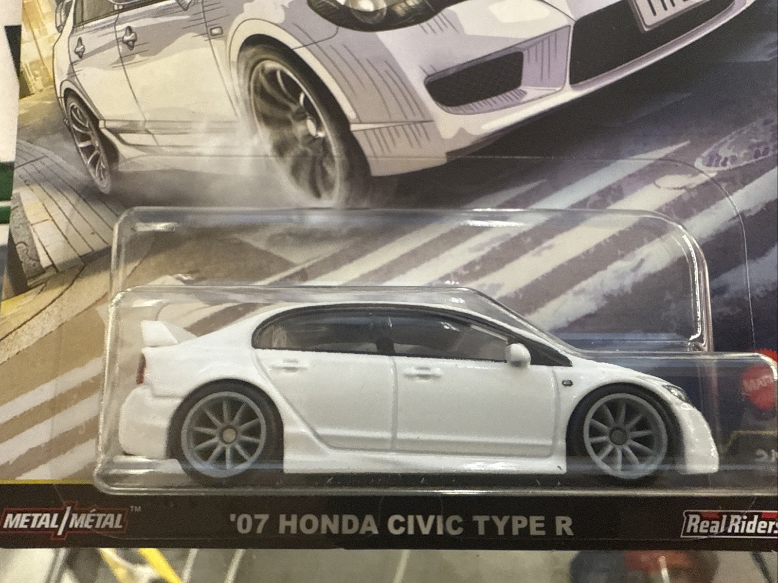 2025 Hot Wheels Ronin Run II ‘07 Honda Civic Type R 2/5 In Hand