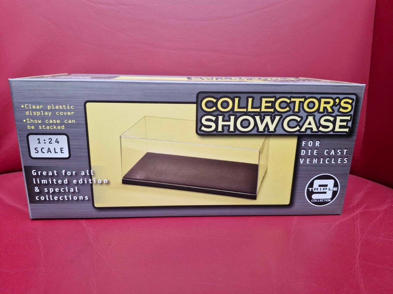 Triple 9 Collector’s Show Case T9-24000 Display Case For 1/24 Model Cars MIB OVP