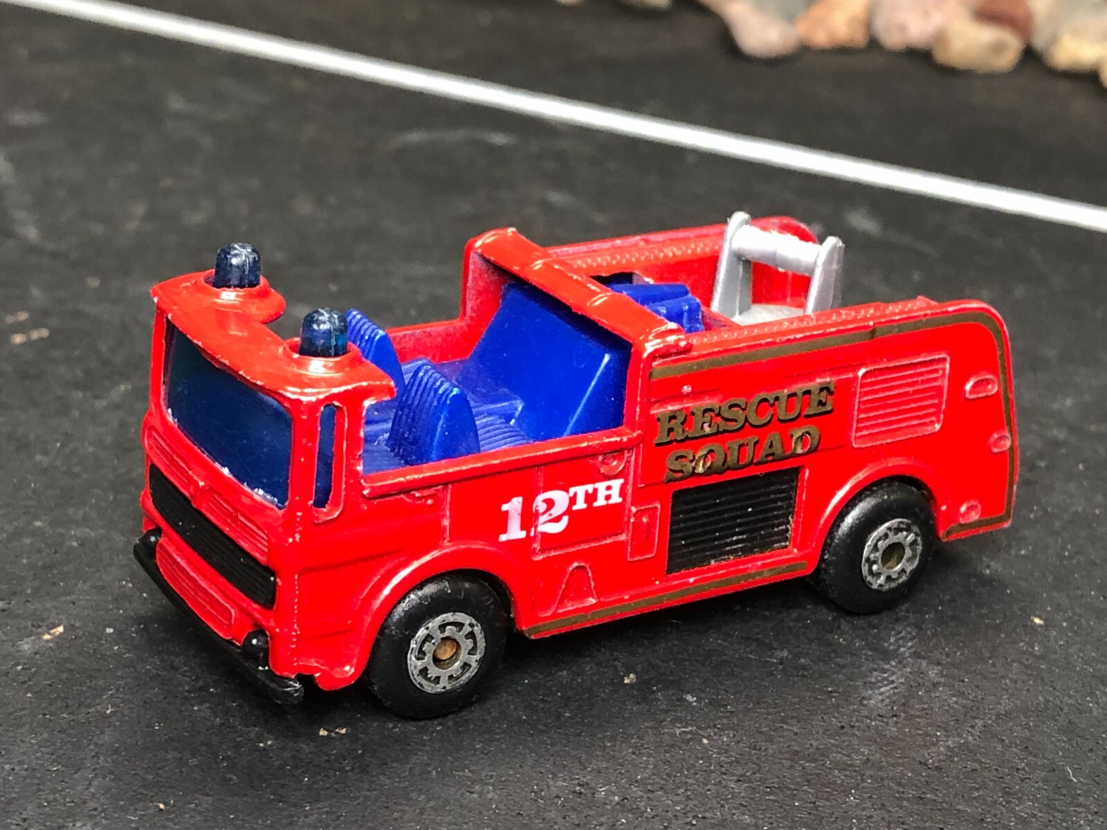 6 VTG Matchbox 1:63 1:69 POLICE/FIRE RESCUE CARS Camaro Z-28 FORD LTD AS-IS