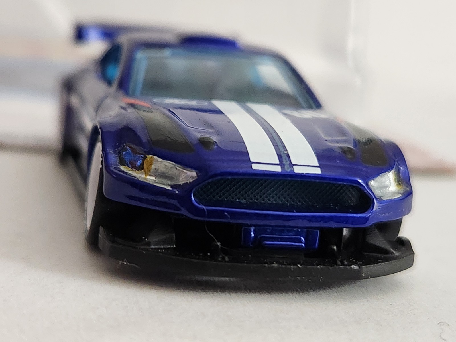 Hot Wheels Custom 2018 Ford Mustang GT With Real Riders Wheel Swap #2