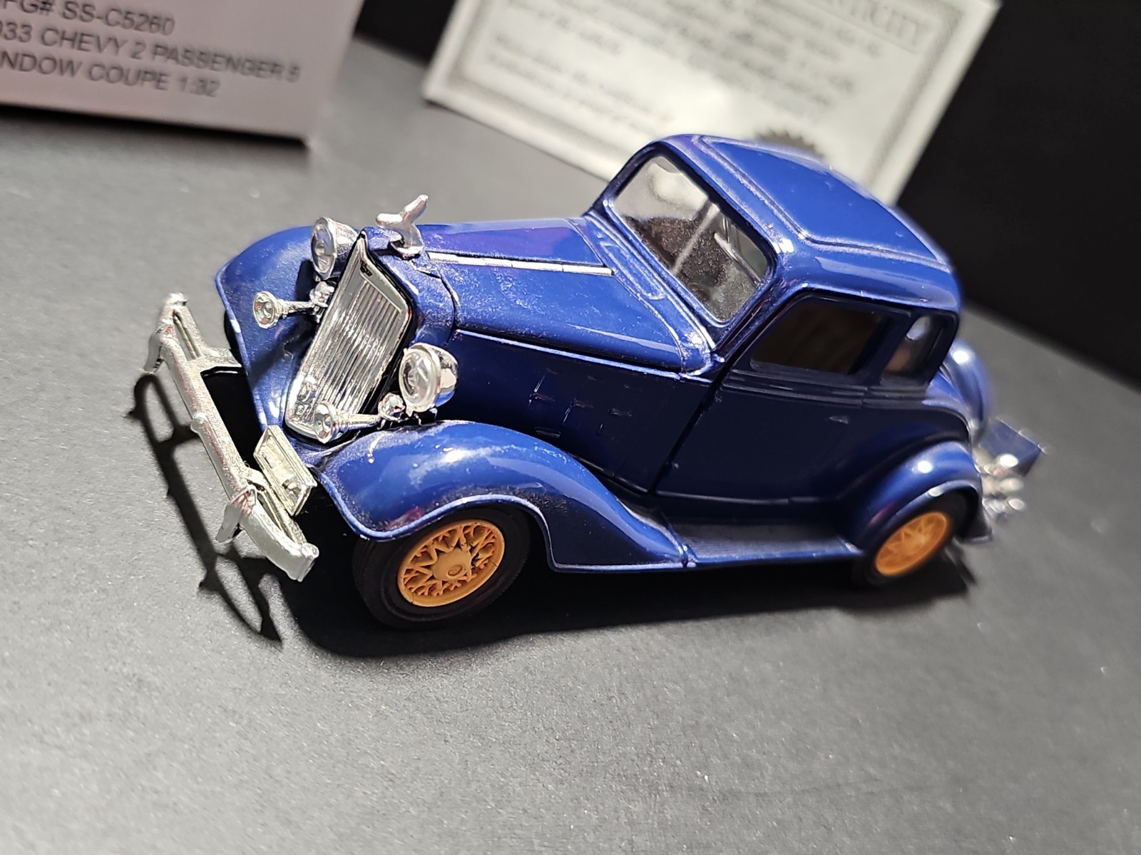 1:32 National Motor Museum Mint 1933 Chevy 5 Window Coupe 1:32 Diecast New-Ray