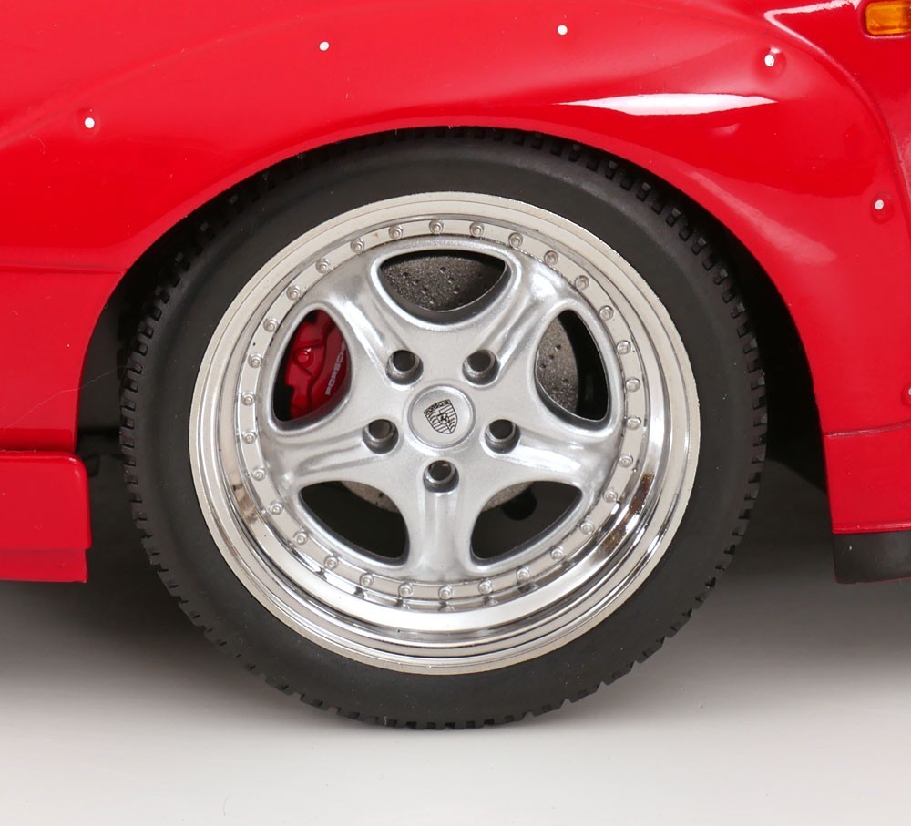 KK SCALE MODELS Porsche 911 (993) GT2 Speedline rims 1996 Red 1/12 Scale New!