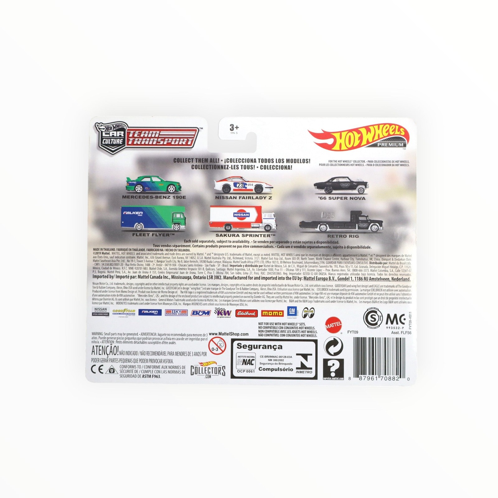 Hot Wheels ’66 Super Nova / Retro Rig #7 – 2018 Car Culture: Team Transport A