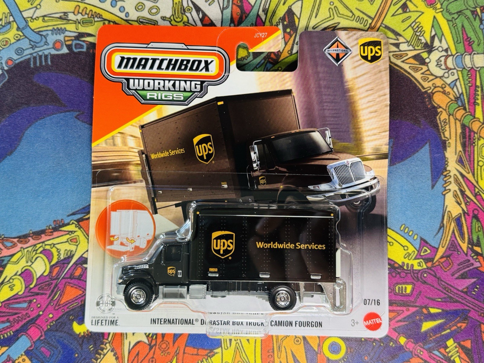 Matchbox Working Rigs 2026 Wave 2 UPS International Durastar Box Truck 07/16
