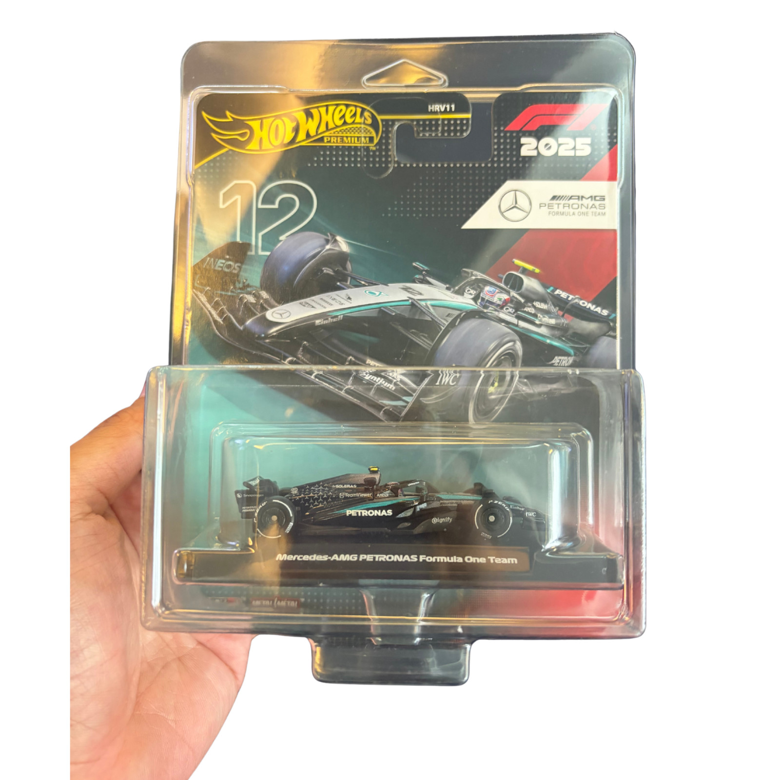 Hot Wheels 2025 F1 Mercedes W16 Open Wheel 1/64 Diecast Car HRV11
