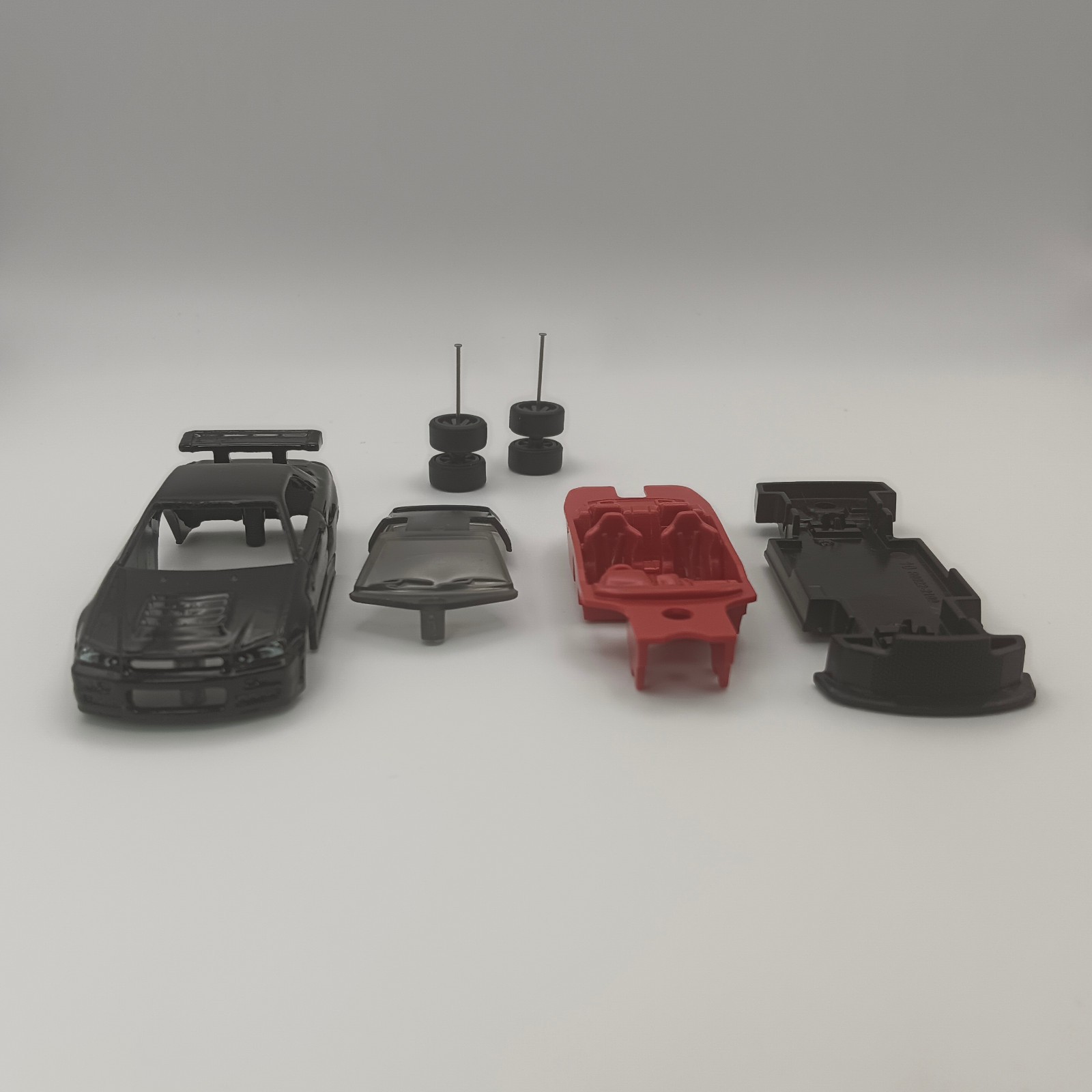 NEW 2026 Hot Wheels Black Nissan Skyline GTR R34 Unspun Loose w/rubber tires