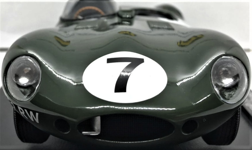 Jaguar Race Car Racing Le Mans Racer1:18 Custom Built Classic Hot Rod 12