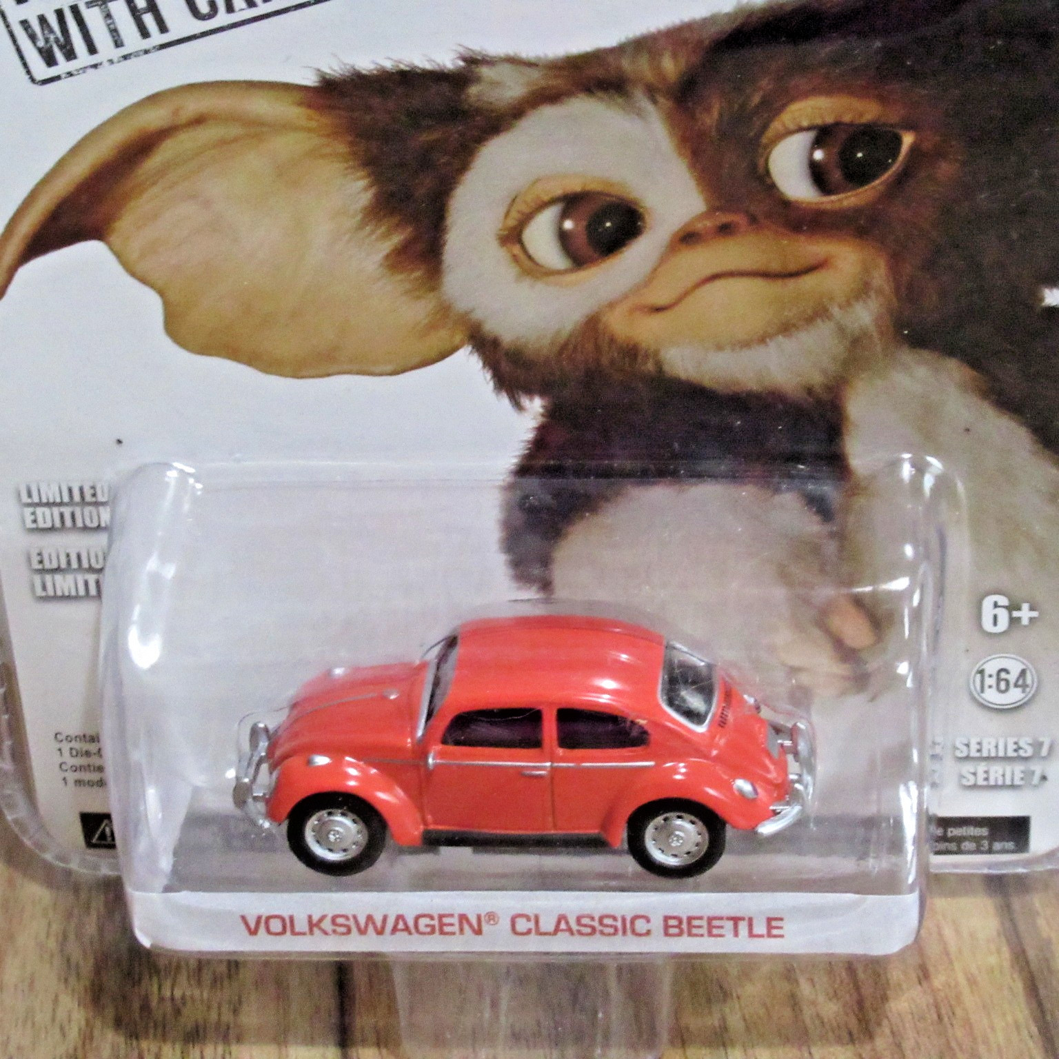 GREENLIGHT 1/64 HOLLYWOOD VOLKSWAGEN CLASSIC BEETLE GREMLINS SERIES 7