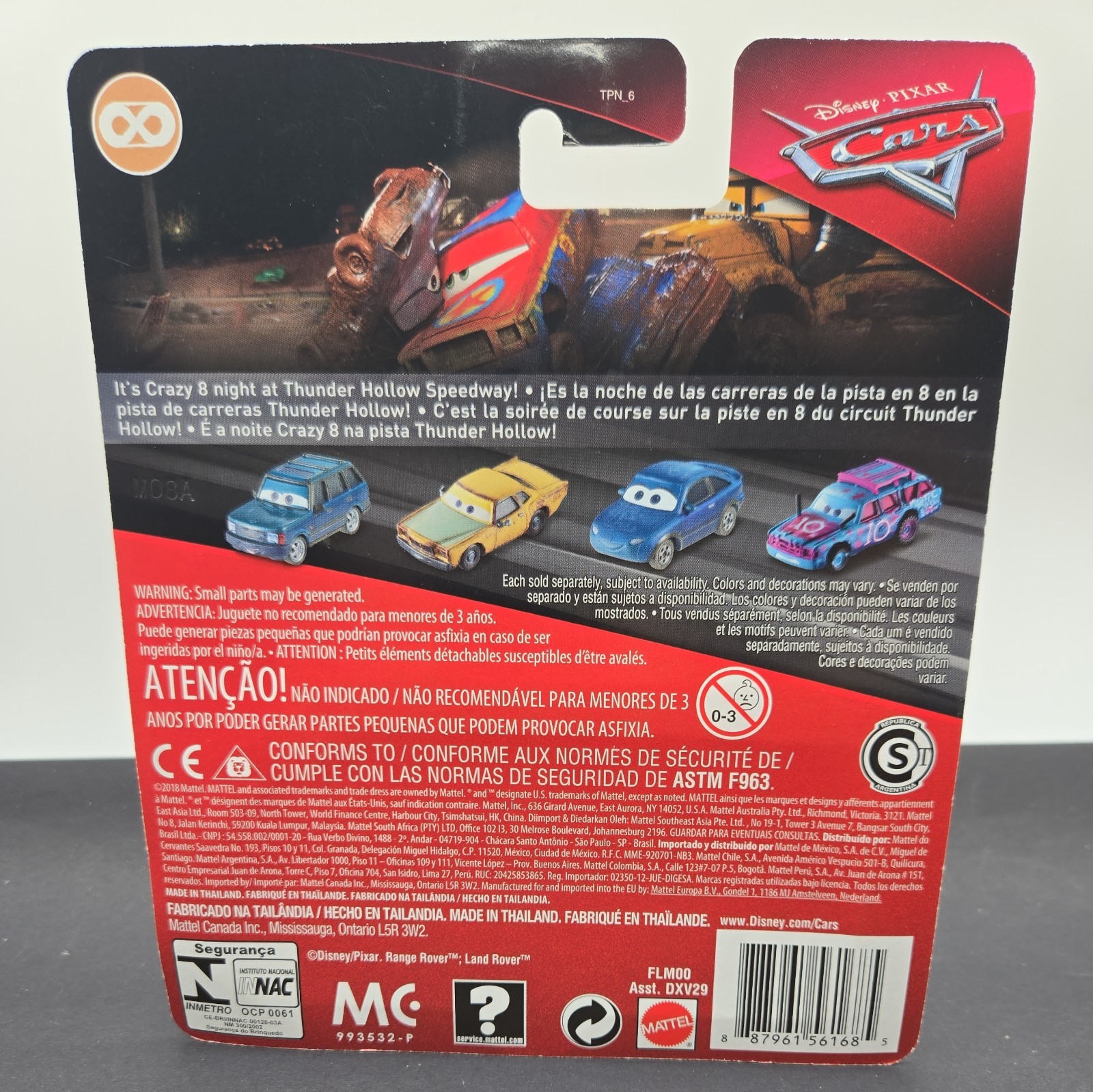 Disney Pixar Cars Mo Revlin thunder hollow