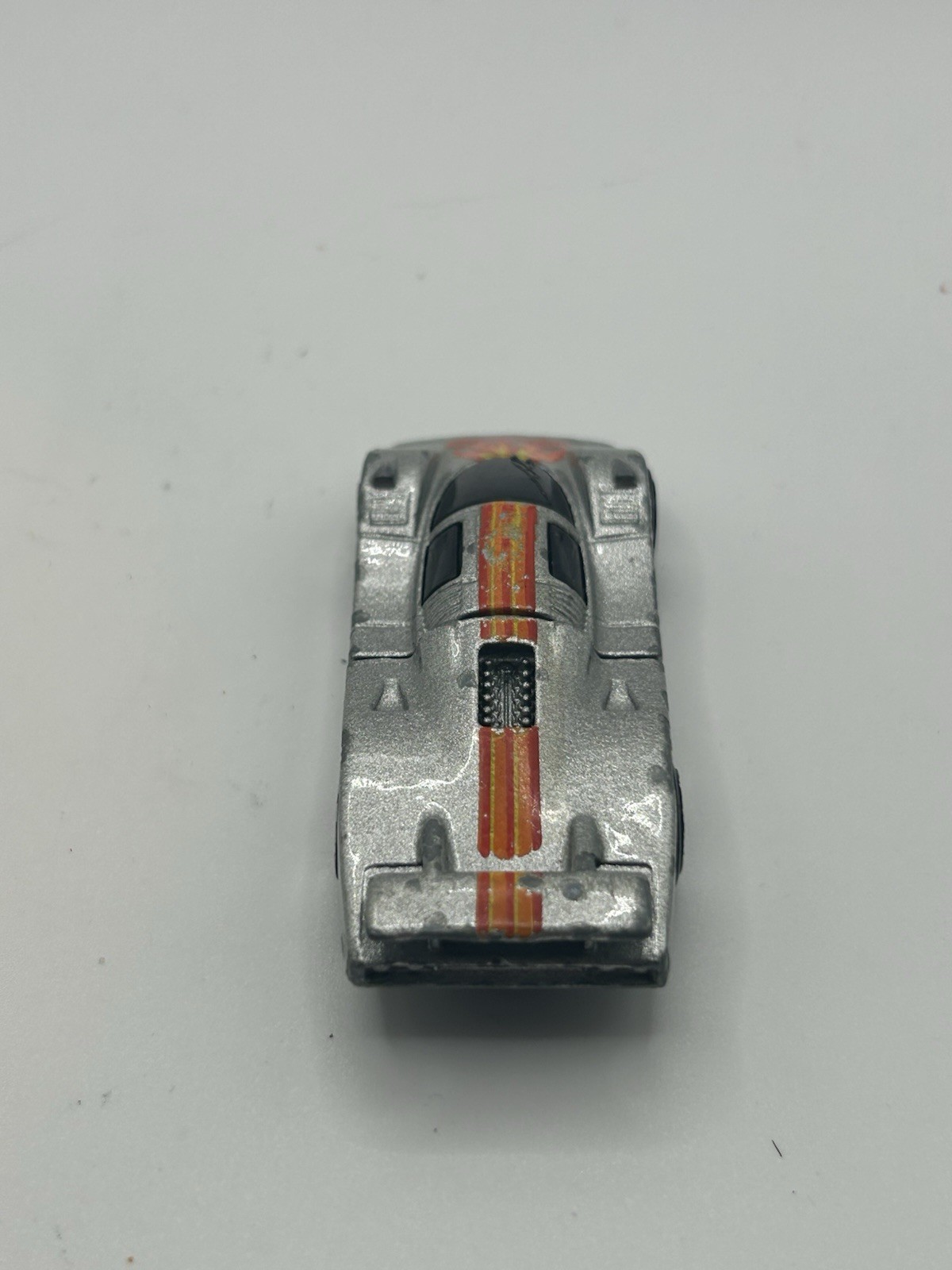 Hot Wheels Sol-Aire CX4 Ultra Hots Silver Car /w Flames Hong Kong