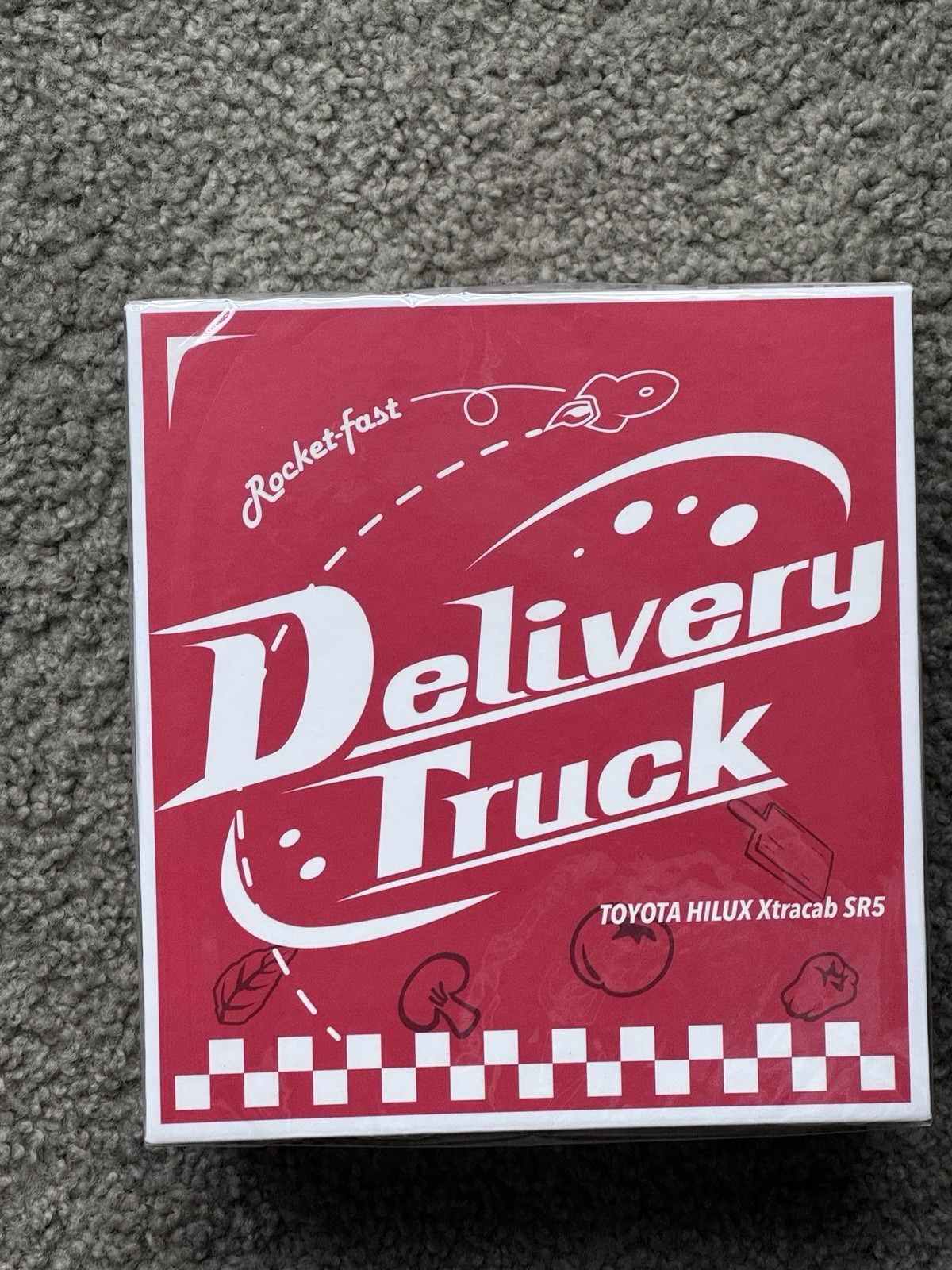 CLEAN DiecastTalk 1985 Toyota Pickup Toy Story Pizza Planet IN HAND
