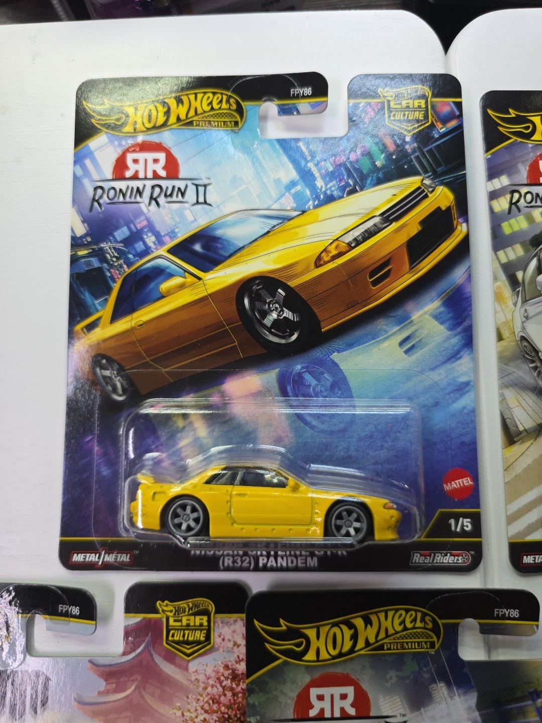 2025 Hot Wheels – Ronin Run 2 II – Car Culture Premium Set of 5