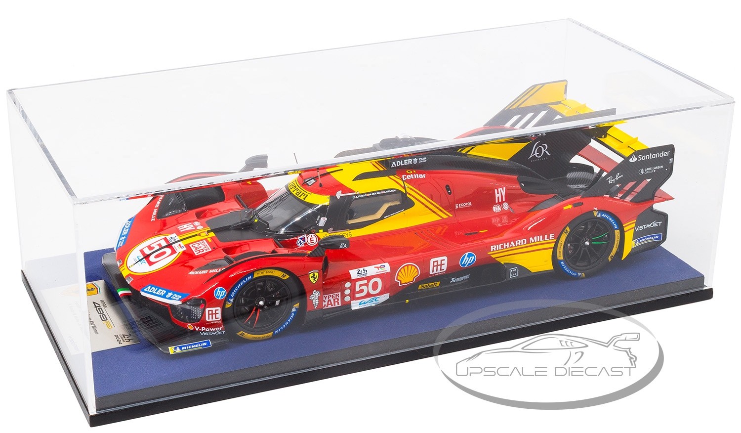 Looksmart 1/18 Ferrari 499P #50 Le Mans 24 hour 2024 Winner NEW LS18LM048