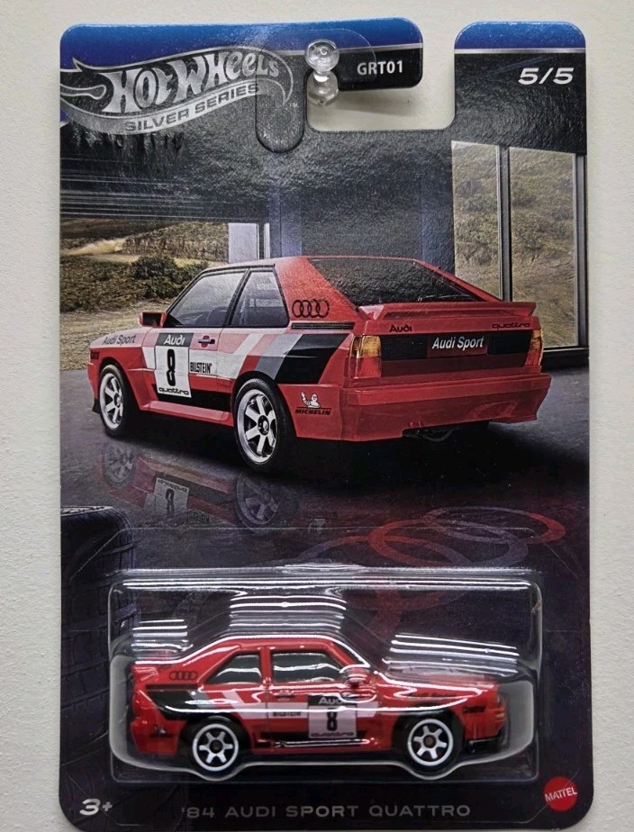 2026 Hot Wheels Silver Series ’84 AUDI SPORT QUATTRO (Metal Base) CHASE