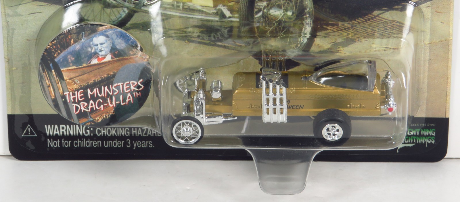 Johnny Lightning Frightning Lightnings 1999 Halloween The Munsters Drag-U-LA
