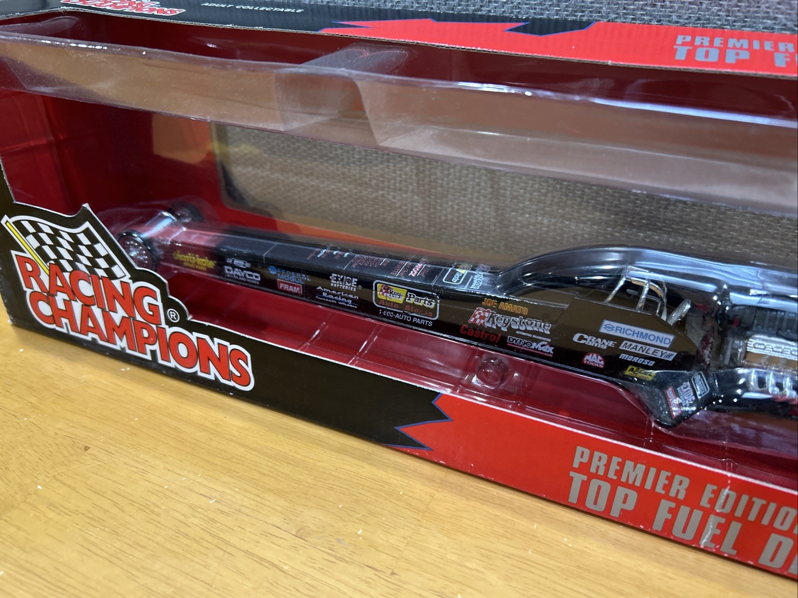 Racing Champions Premier 1/24 Keystone Top Fuel NHRA Dragster Joe Amato 1996 New