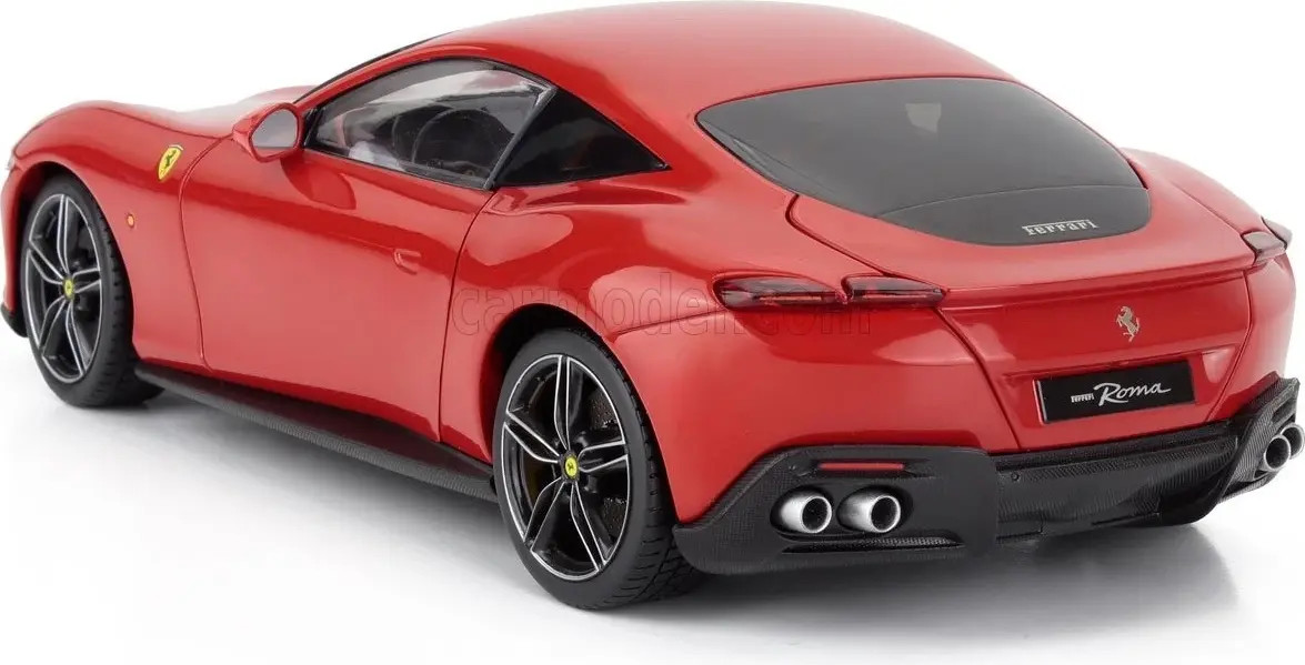 2019 Ferrari Roma Rosso Corsa 322 Red in 1:18 scale by POLISTIL