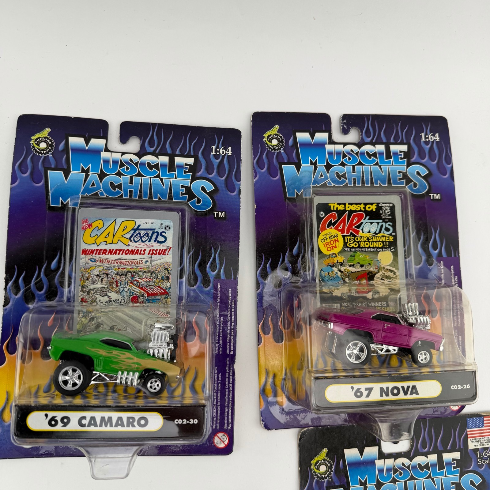 Muscle Machines Die Cast Cars ~ Lot Of 16 ~ NEW ~ chevy corvette camaro nova etc