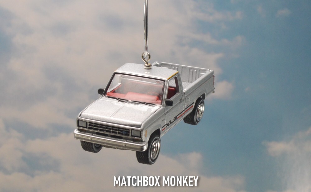 1983 Ford Ranger XL Pickup Truck Custom Christmas Tree Ornament 4X4 RARE Adorno