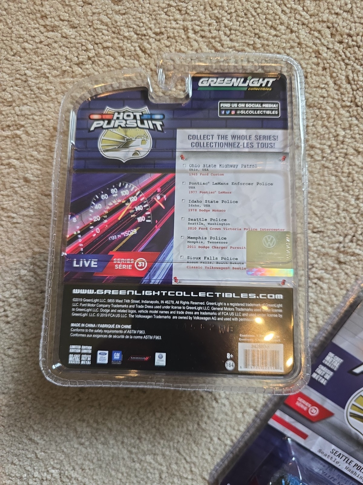 Greenlight Hot Pursuit Series 31 (6 Car Set)