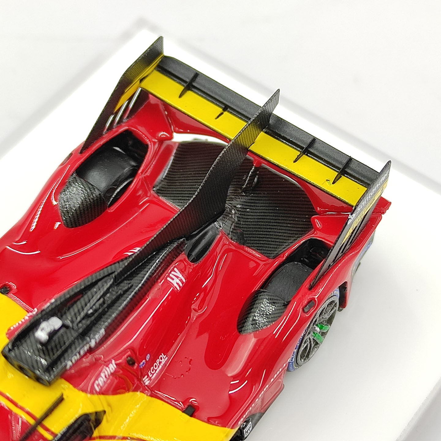 1: 64 Scale Ferrari STAR 499P Red # 50 # 51 Le Mans Racing Resin Car Model