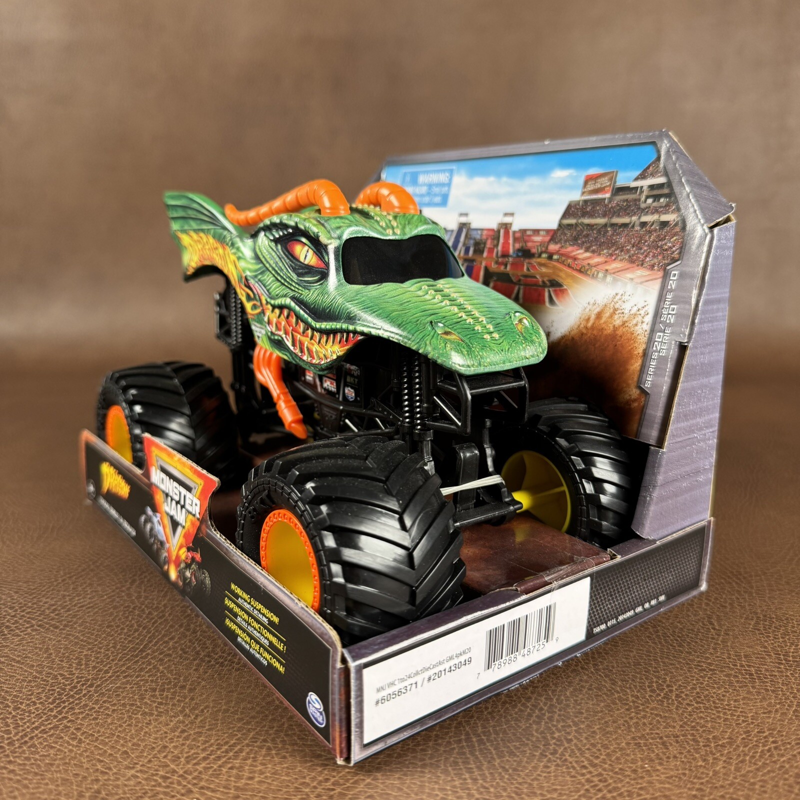 Monster Jam Truck Dragon 1/24 Scale Series 20 True Metal by Spin Master