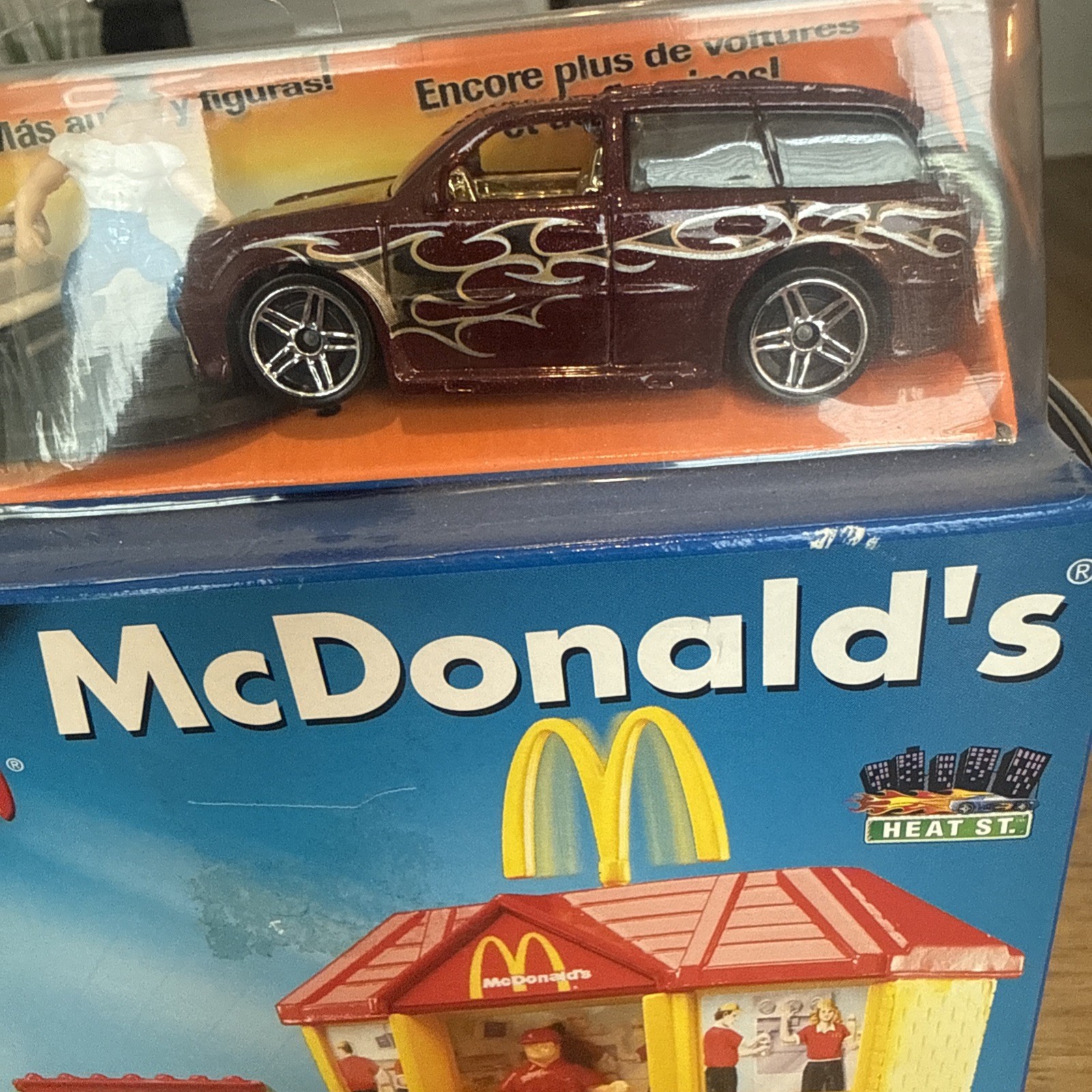 McDonald’s 2004 Hot Wheels Heat st. Set 2004 Unopened Box