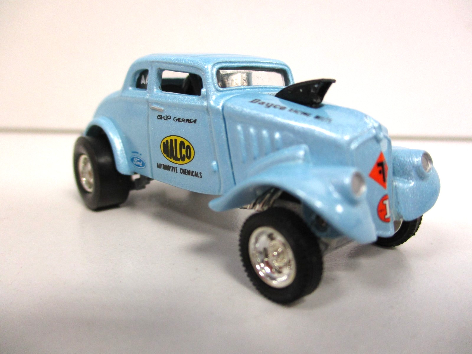 HOT WHEELS – “OHIO” GEORGE MONTGOMERY 1933 WILLYS GASSER DRAG CAR – REAL RIDERS