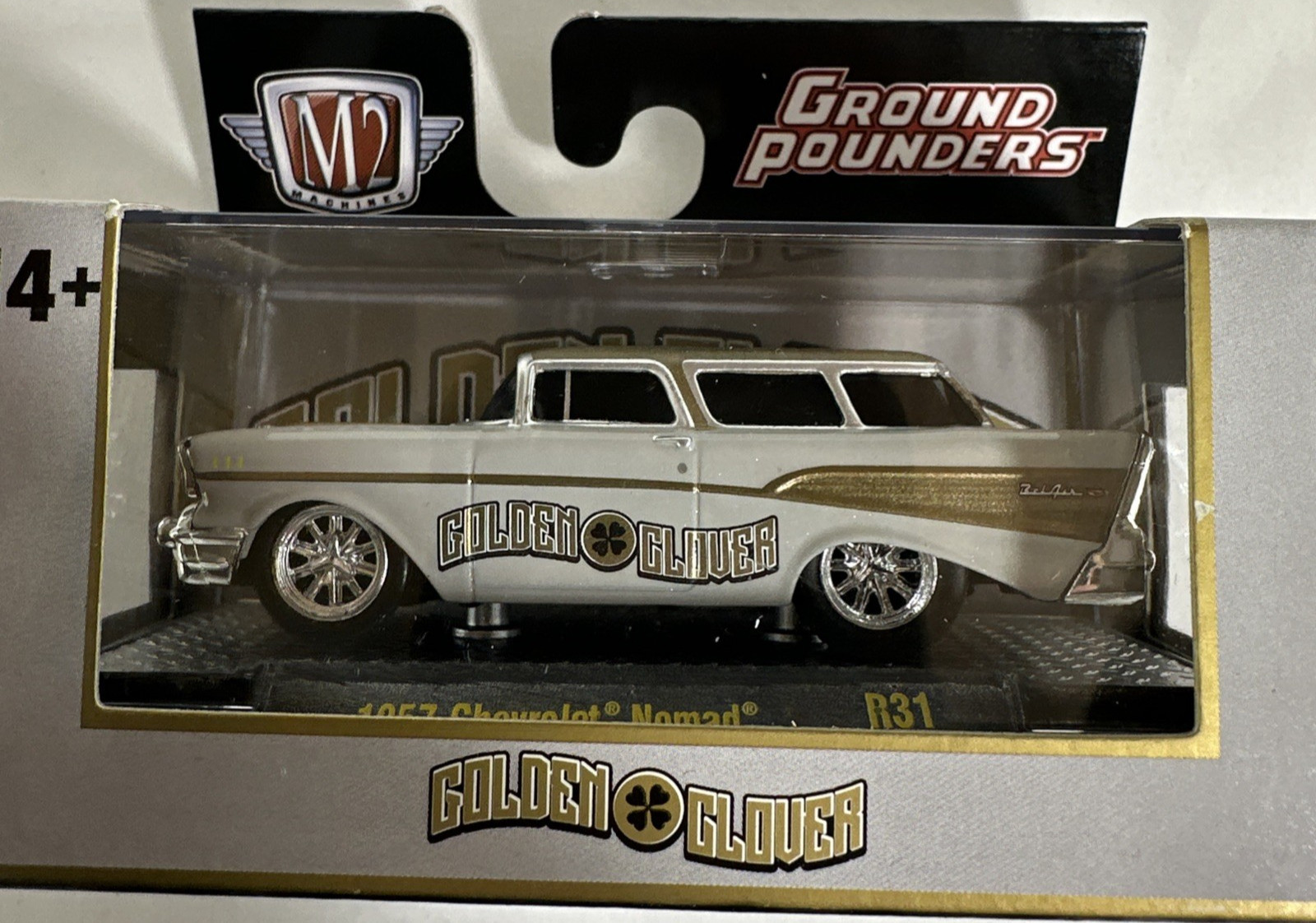 1957 Chevy Nomad Golden Clover M2 Machines R31 25-02 New in Package Classic Car