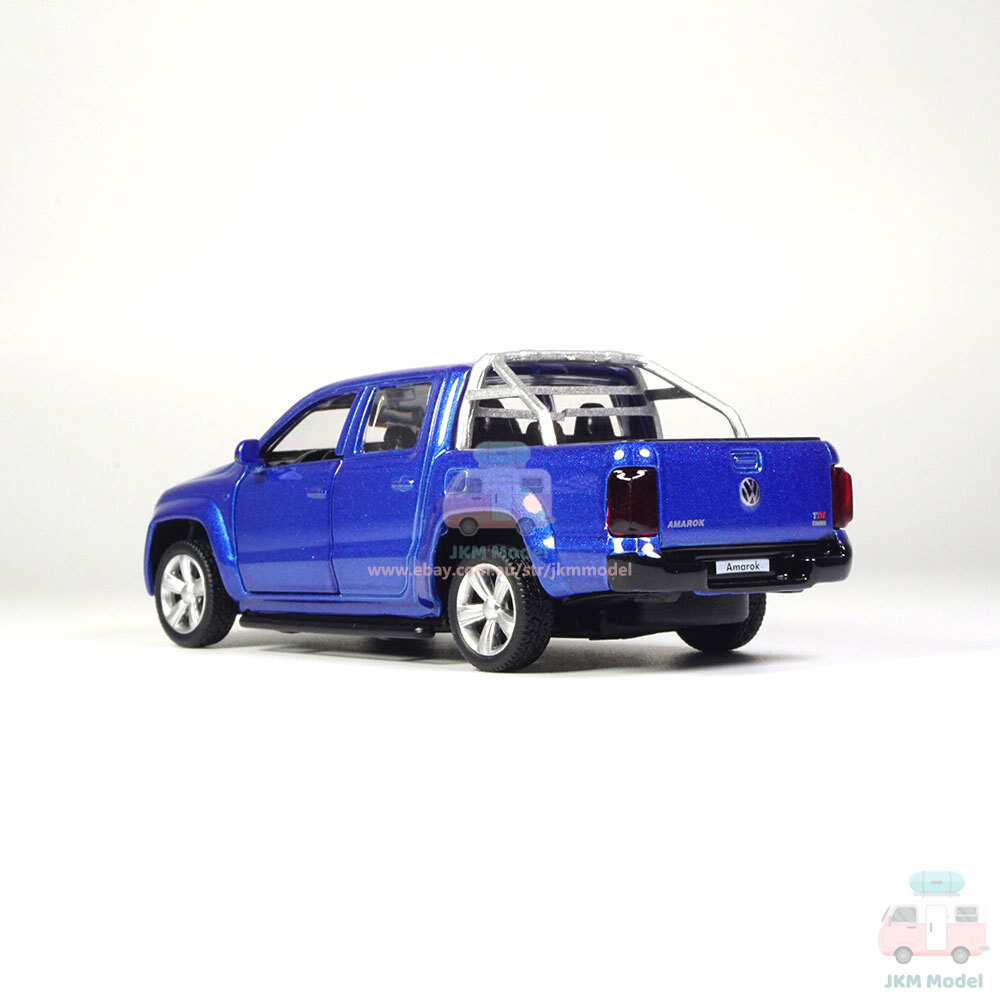 1:46 VW Amarok Pickup Model Car Diecast Toy Vehicle Kids Gift Collection Blue