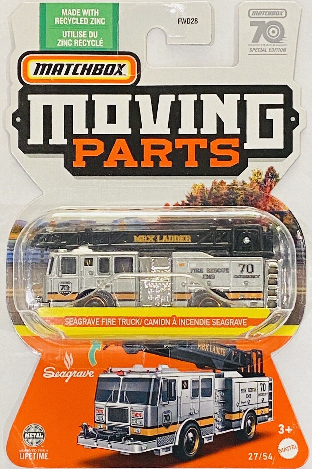 2023 Matchbox Moving Parts 70 Years Complete Car Set from Lot of Options – NEW