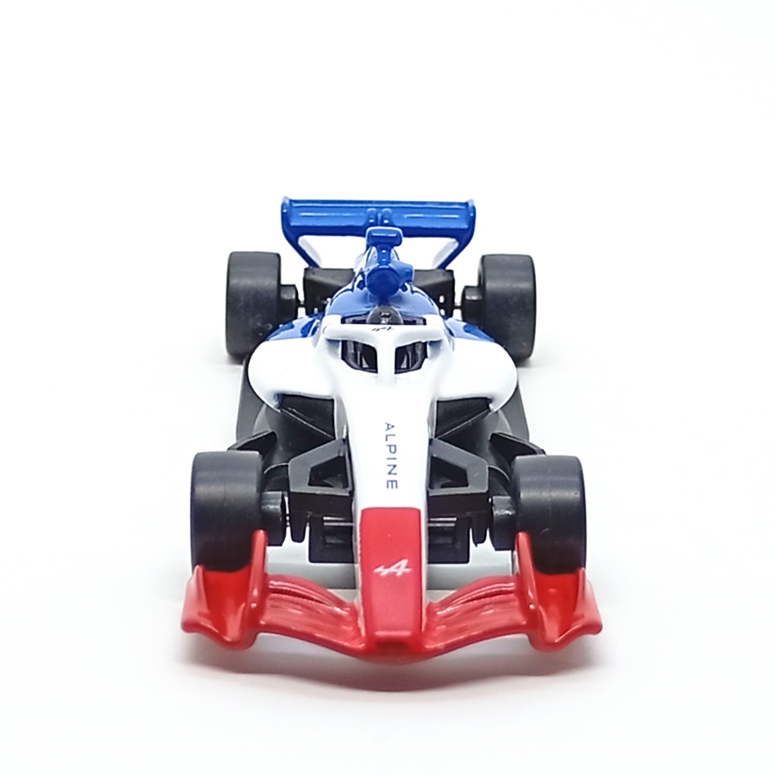 Majorette Renault Alpine Formula Race Car White / Red / Blue 1:64 3″ no Package