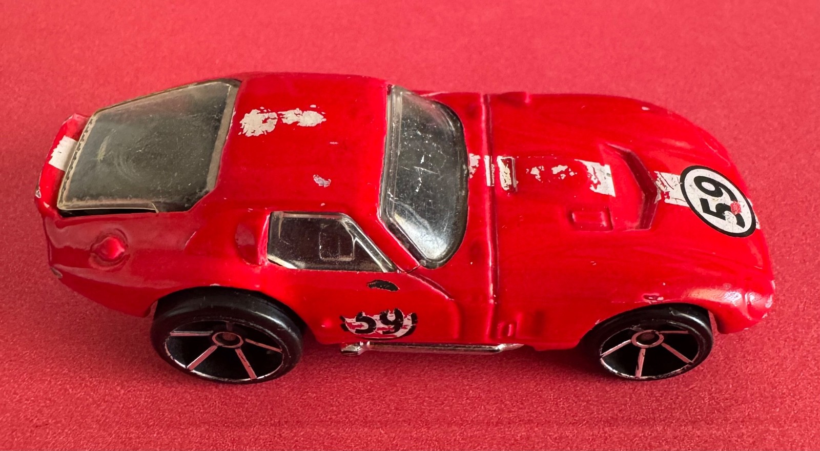 HOT WHEELS SHELBY COBRA DAYTONA COUPE RED 2007 NEW MODELS MATTEL DIE CAST TOYS