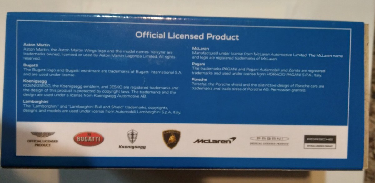 PosterCars 1:64 Scale Hypercar League Blu Uranus Lamborghini Sian FKP Car LAST-1