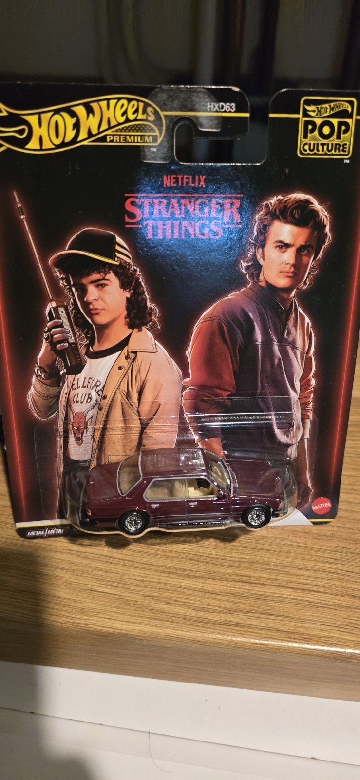 Mattel Hot Wheels Premium 2025 Netflix Stranger Things 1983 BMW 733i POP Culture