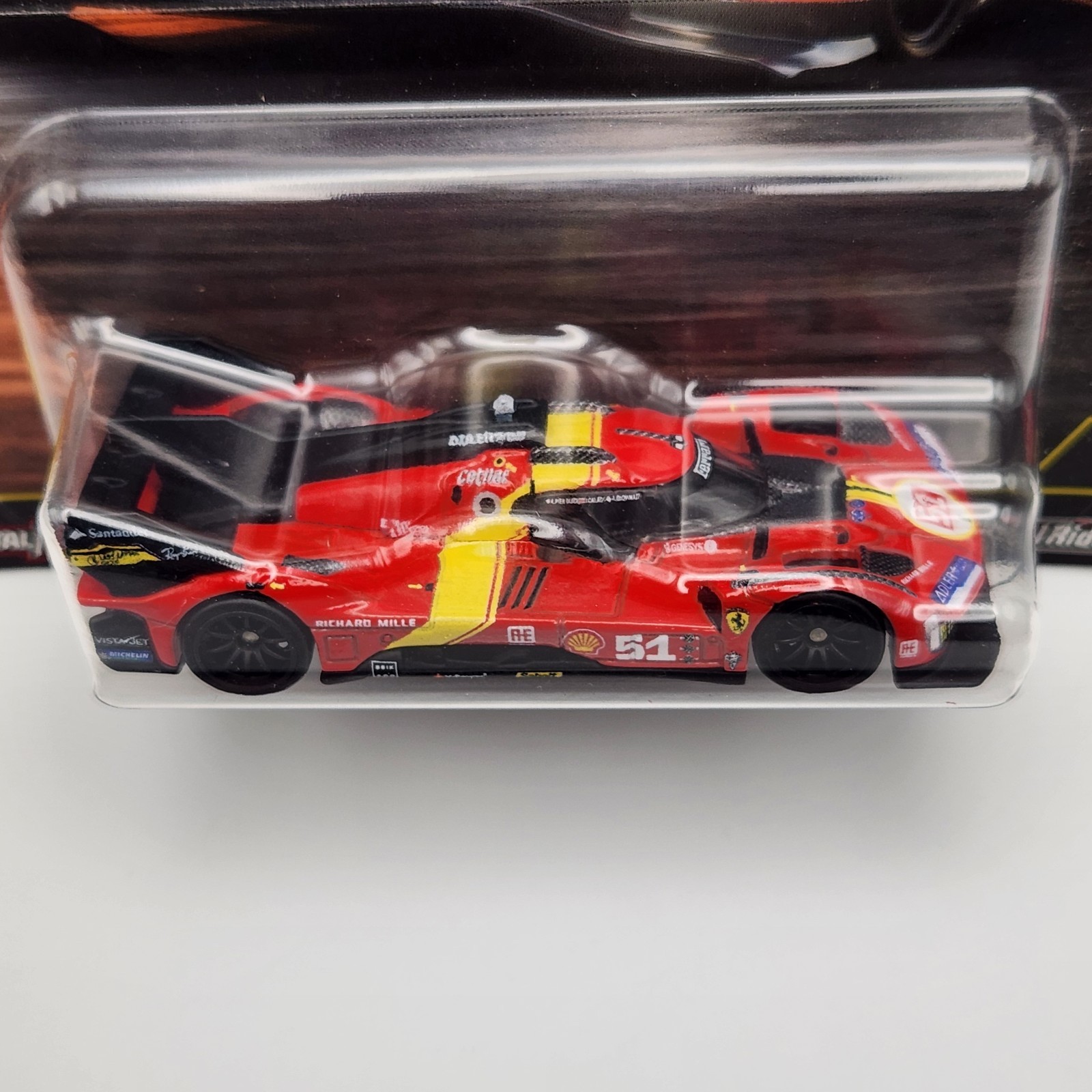Hot Wheels Premium Ferrari 499P *DAMAGED CARD*