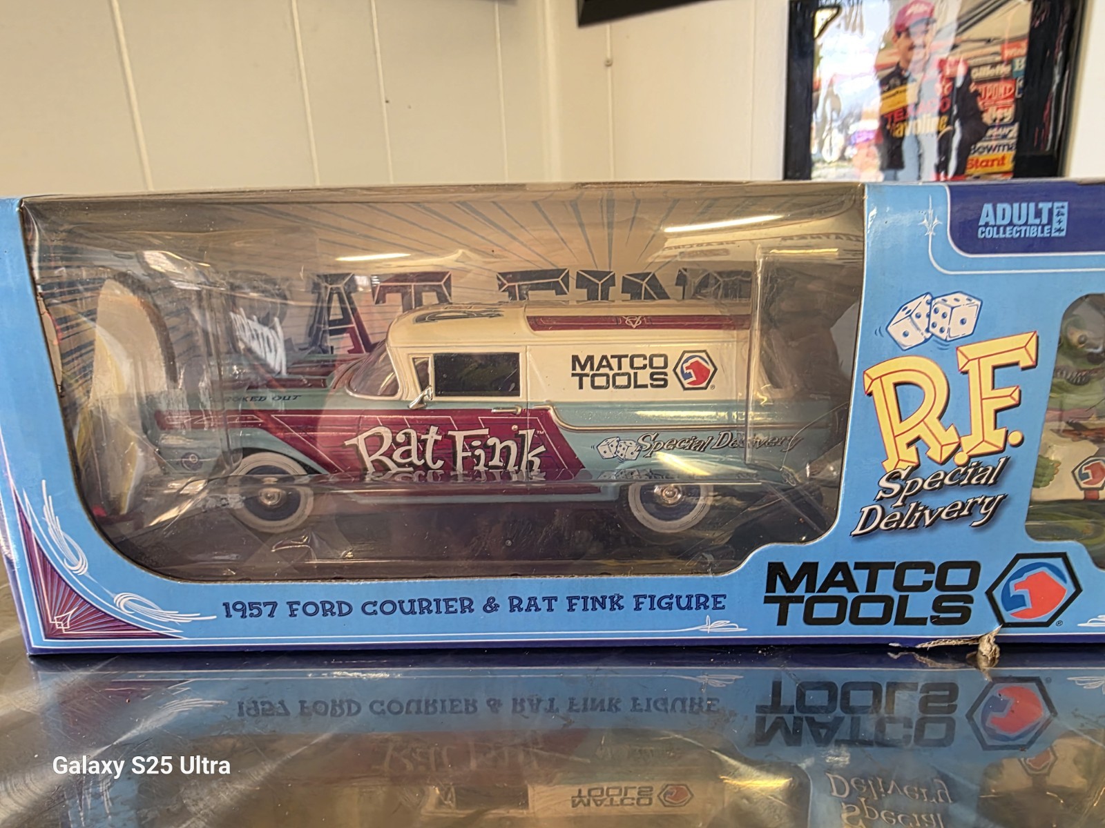 Matco Tools 1957 Ford Courier Rat Fink R.F. Special Delivery 1:18 Diecast Car