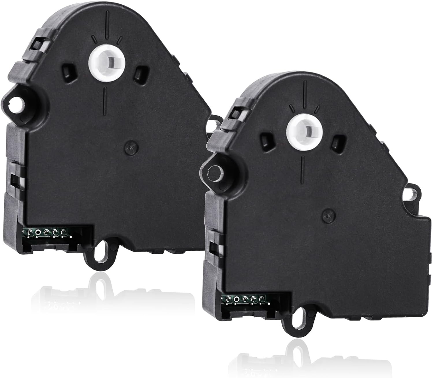 2Pcs HVAC Blend Door Actuator Replacement for Chevy Silverado 1500 2500 Suburban