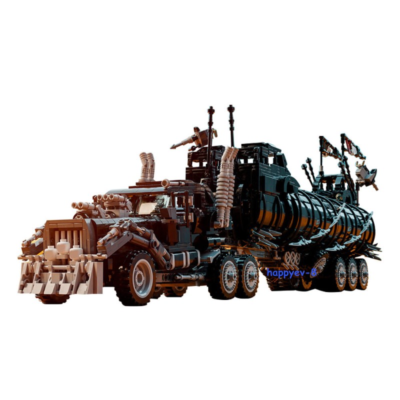 Mad Max Fury Road War Rig Truck Building Blocks MOC Set – Post-Apocalyptic Model