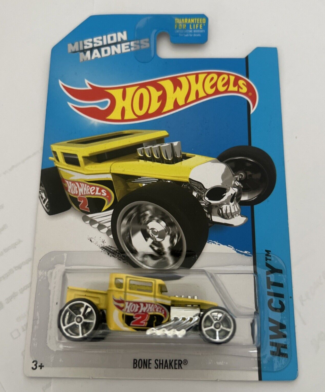 Hot Wheels HW City bone shaker Kroger Exclusive Chrome Skull Mission Madness