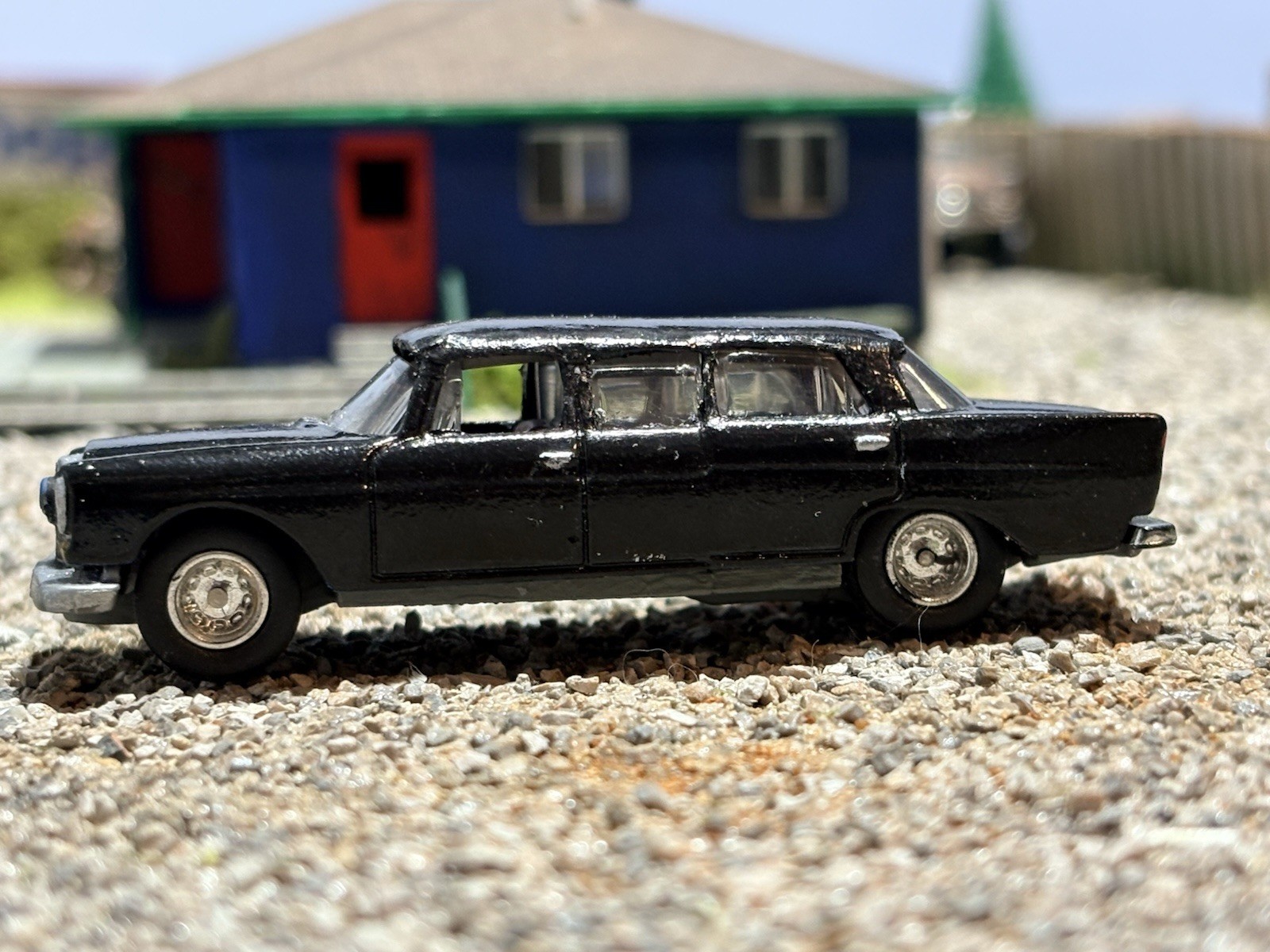 Loose Custom 1964 Mercedes-Benz Limo Vehicle 1:64 Custom Diecast Cars