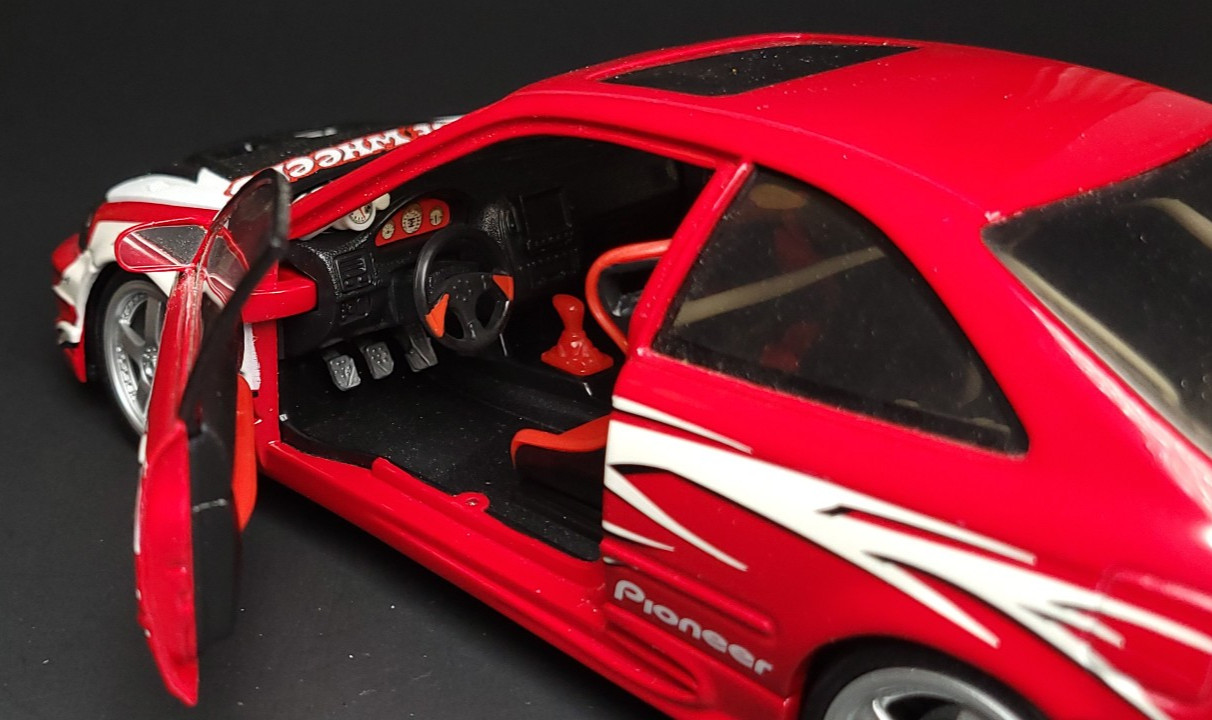 Hot Wheels No Box Honda Civic Si red Super Street 1/18