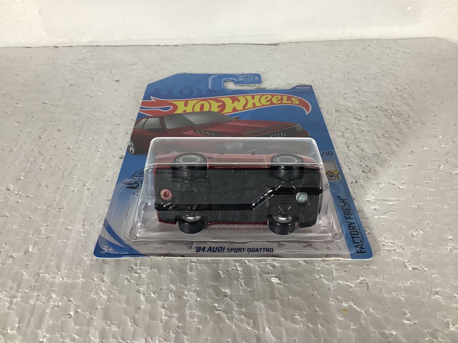 Hot Wheels 2020 Super Treasure Hunt Red ’84 AUDI Sport Quattro STH W/Protector
