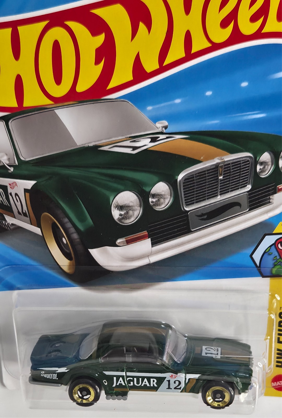 Jaguar XJC V12 COUPE 205/250 JJK22 Hot Wheels 2026 HW Euro 10/10 green