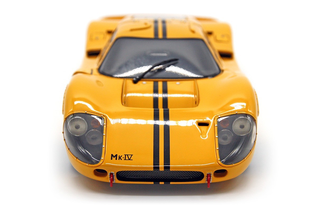1967 Ford GT40 MKIV (1:18 ) “Le Mans 24H Test Car” Yellow Diecast (LOOSE), Exoto