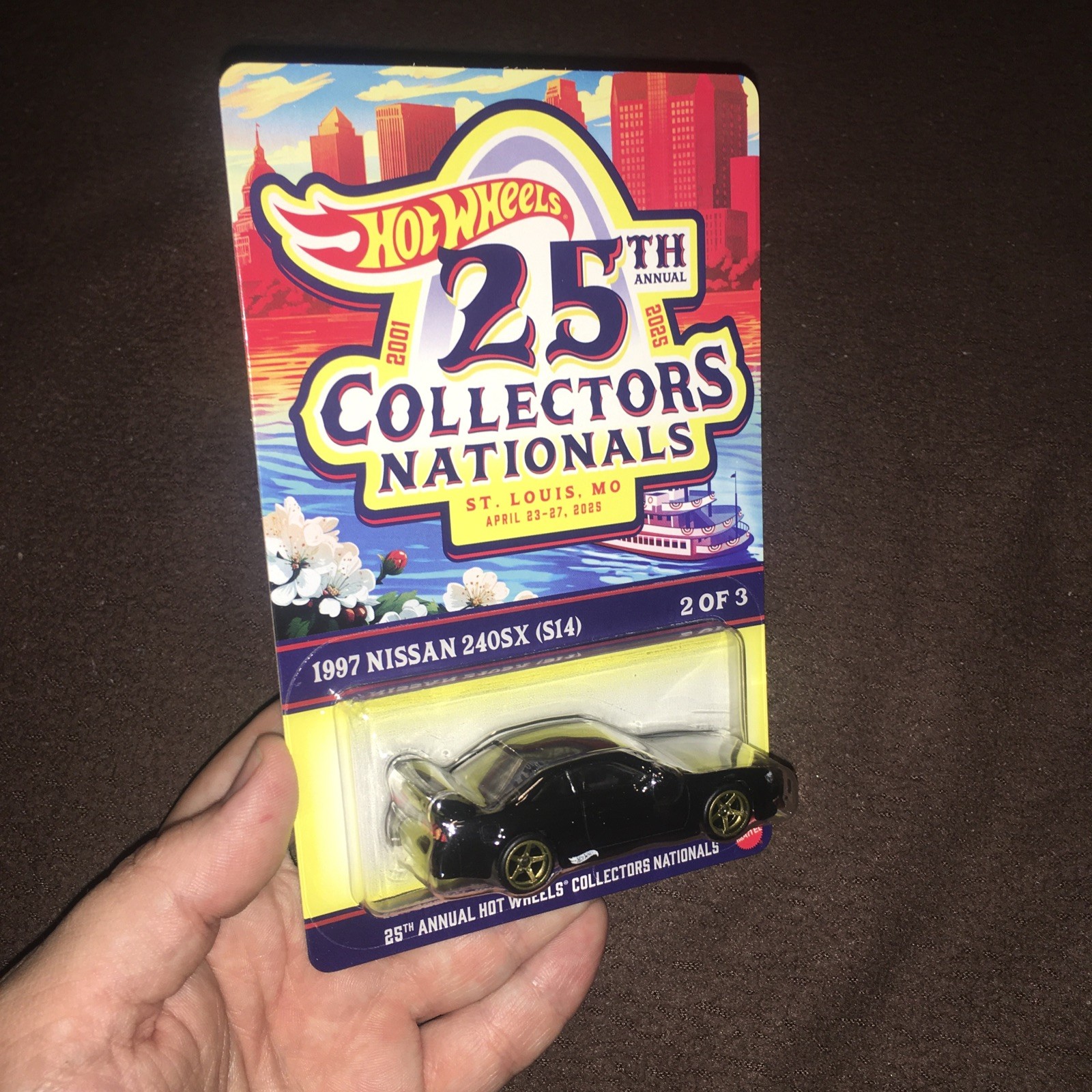 Hot Wheels 25th Collectors Nationals St. Louis Nissan 240SX S14 05274/06200