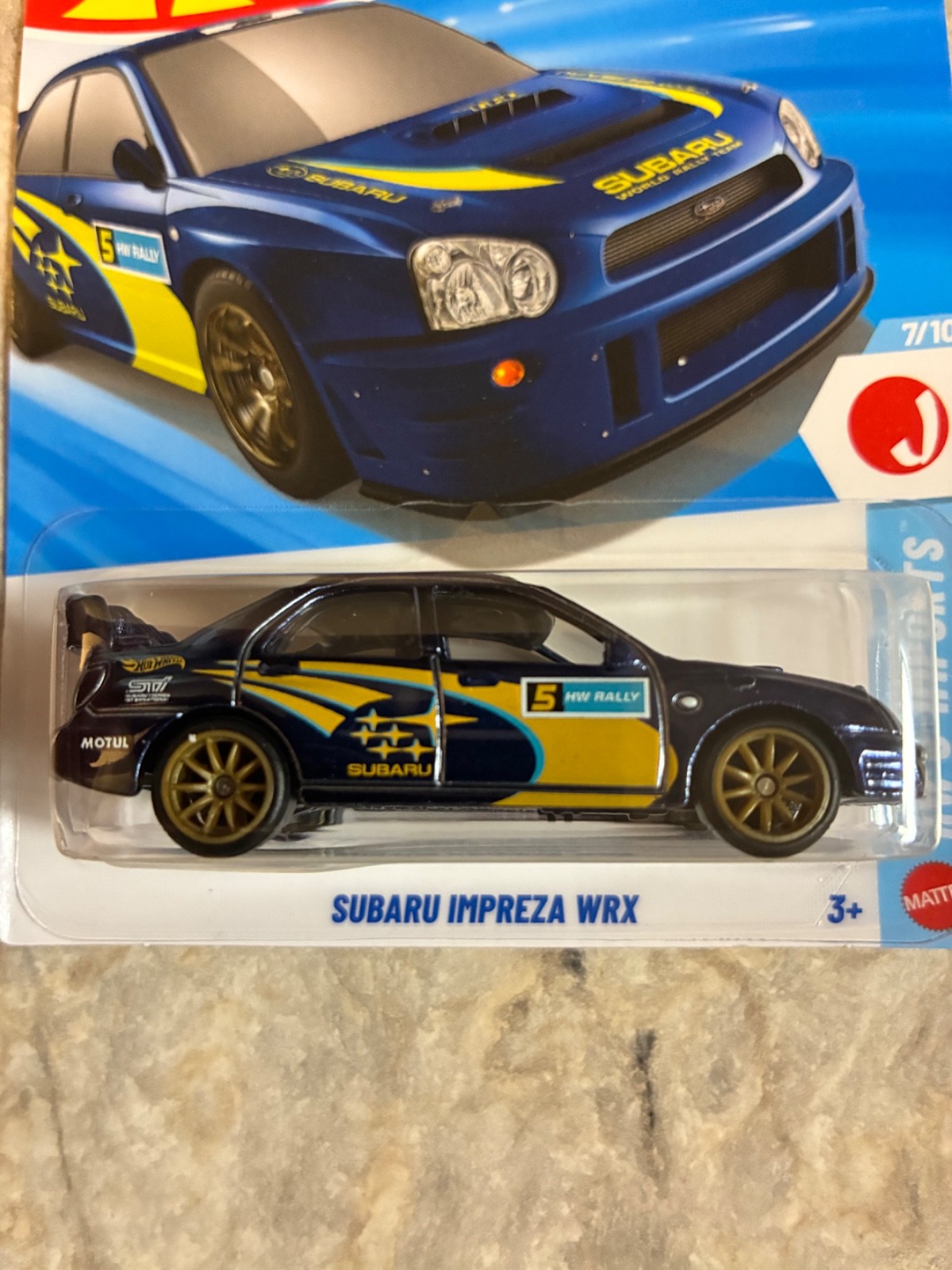 Hot Wheels Subaru Impreza WRX 2026 Super Treasure Hunt STH J Case W/protector!