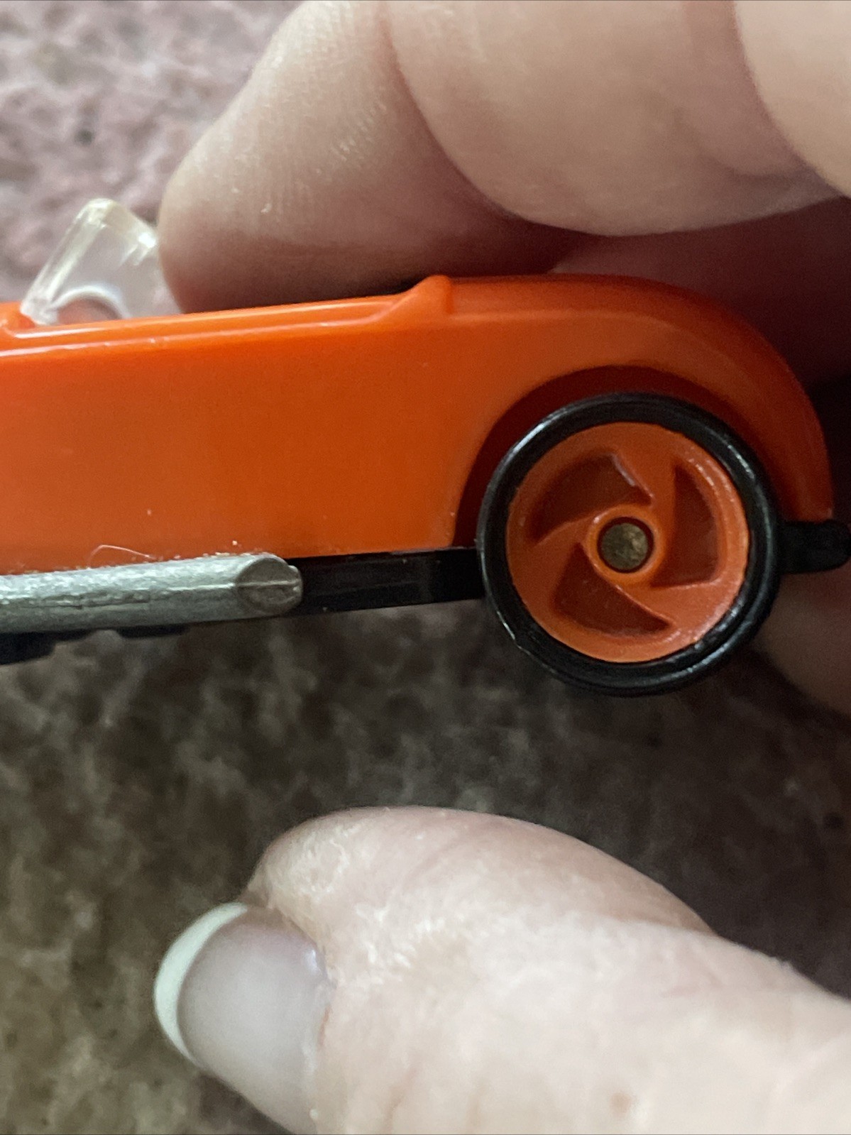 Hot Wheels 1993 Orange Ford Roadster Diecast Toy Car Hot Rod Rat Rod Free Ship
